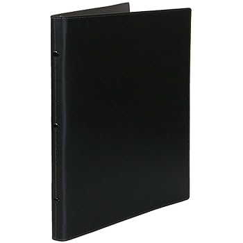 【T.S】レザーバインダーA4 30穴 20ミリリング ブラック 生産終了 T.S様専用】レザーバインダーA4 30穴 20ミリリング ブラック